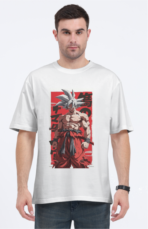 Cool dragon ballz oversized tshirt